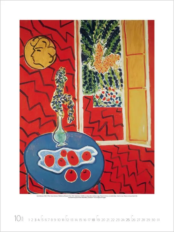 Bild: 9783731887904 | Matisse 2026 | Verlag Korsch | Kalender | 14 S. | Deutsch | 2026