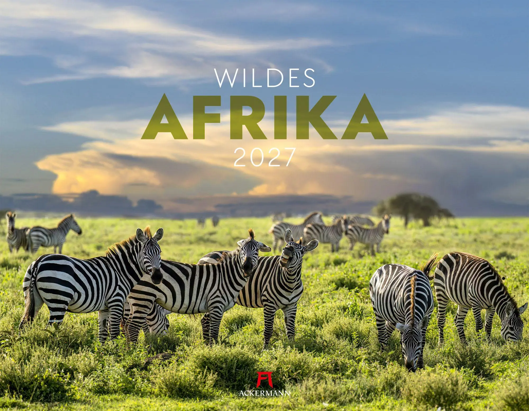 Cover: 9783838427904 | Wildes Afrika Kalender 2027 | Ackermann Kunstverlag GmbH | Kalender