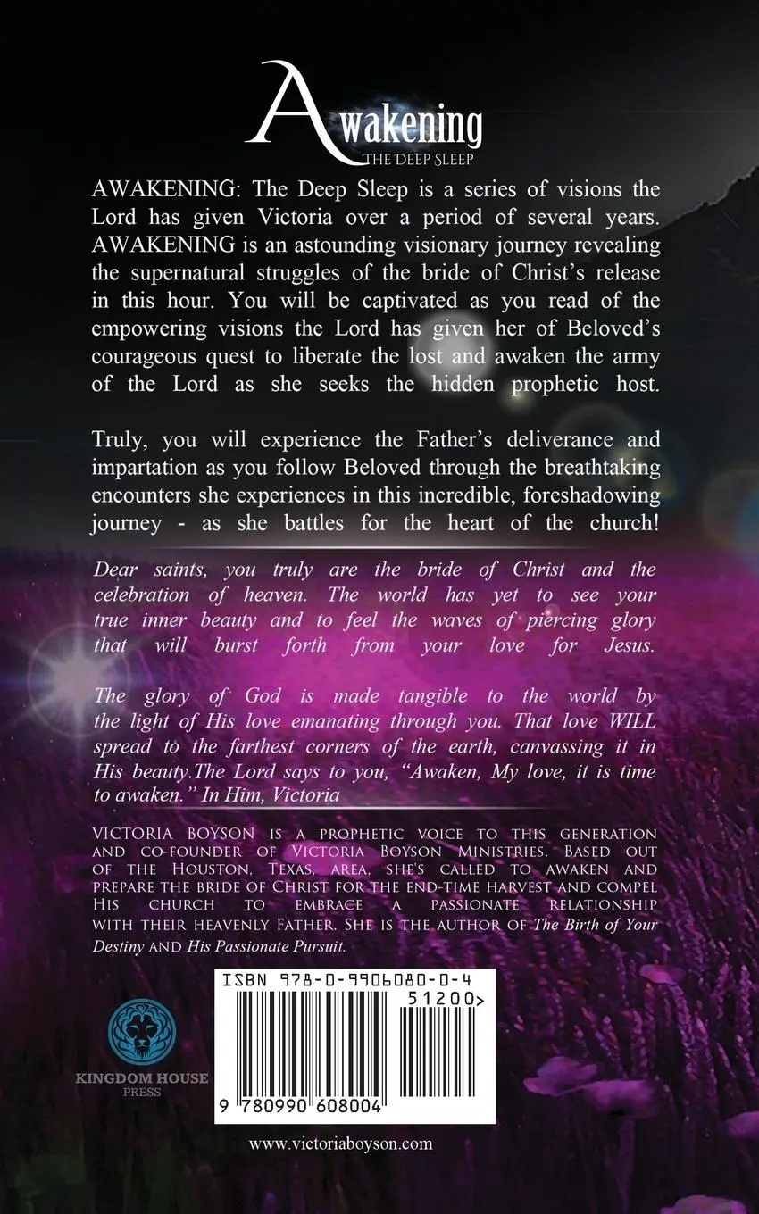 Rückseite: 9780990608004 | Awakening | The Deep Sleep | Victoria Boyson | Taschenbuch | Englisch