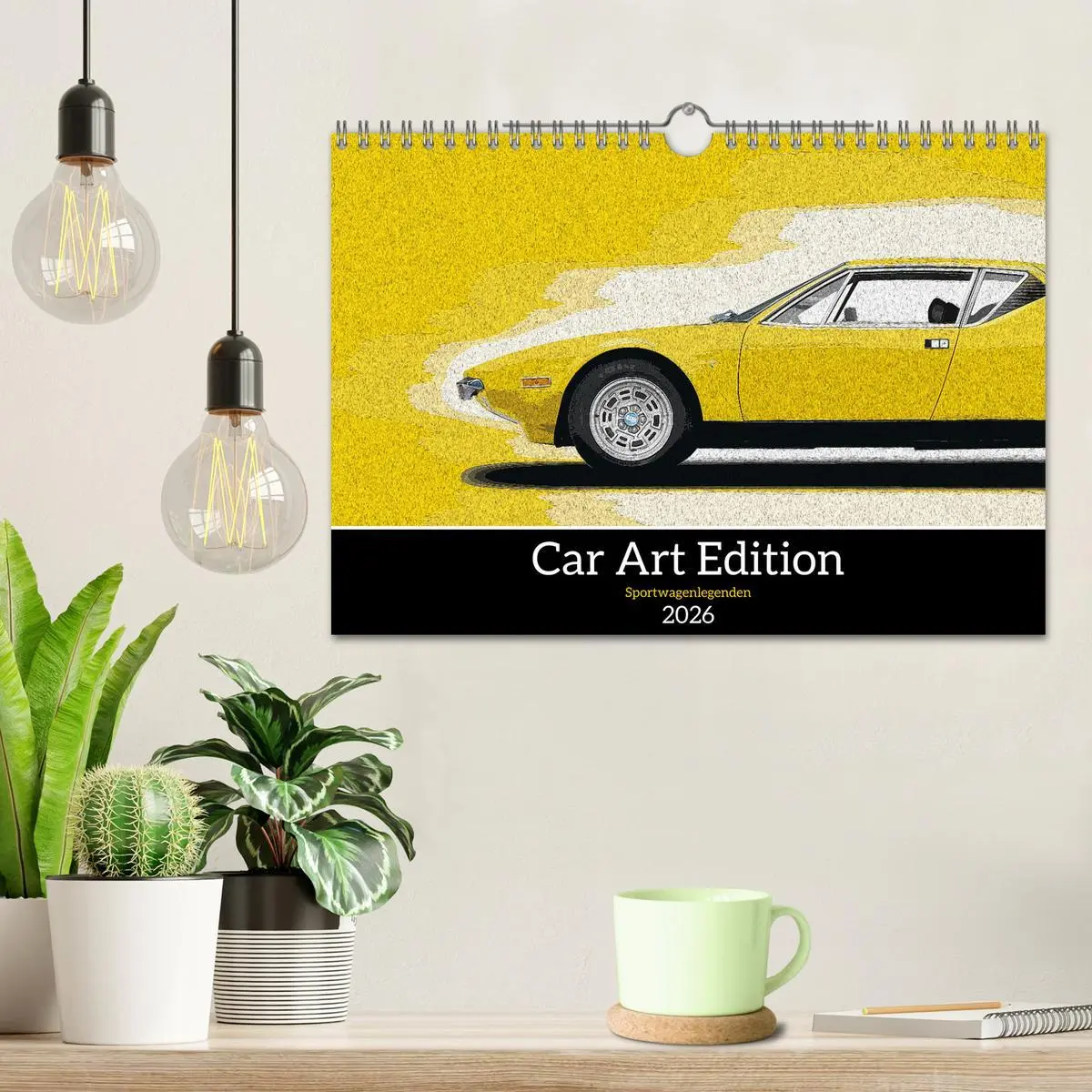 Bild: 9783457308004 | Car Art Edition Sportwagenlegenden (Wandkalender 2026 DIN A4 quer),...