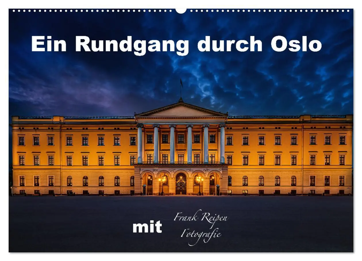 Cover: 9783457548004 | Ein Rundgang in Oslo (Wandkalender 2026 DIN A2 quer), CALVENDO...