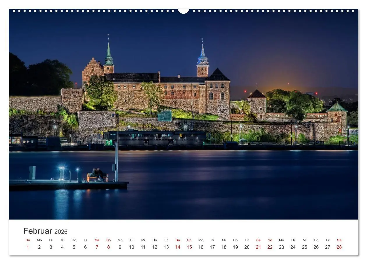 Bild: 9783457548004 | Ein Rundgang in Oslo (Wandkalender 2026 DIN A2 quer), CALVENDO...