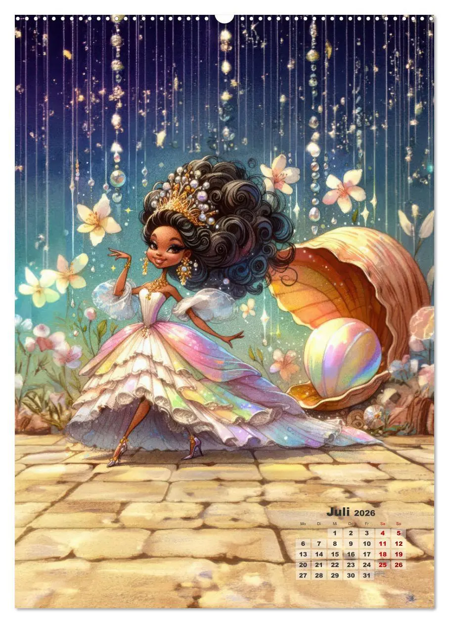 Bild: 9783516258004 | Kleine Feen so zart und fein (hochwertiger Premium Wandkalender...