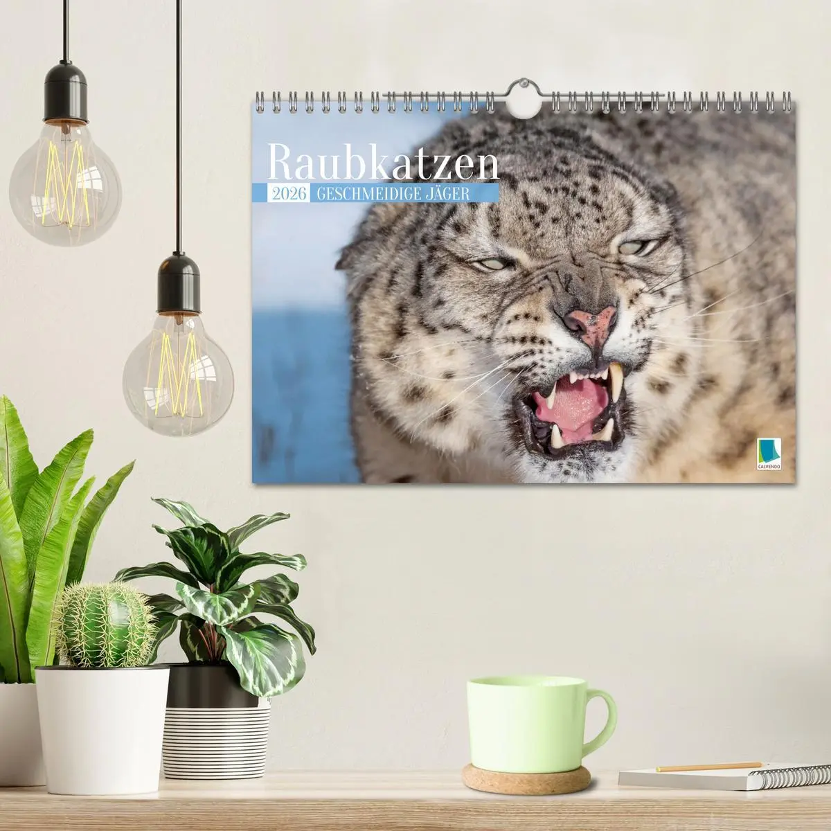Bild: 9783516638004 | Raubkatzen: Geschmeidige Jäger (Wandkalender 2026 DIN A4 quer),...