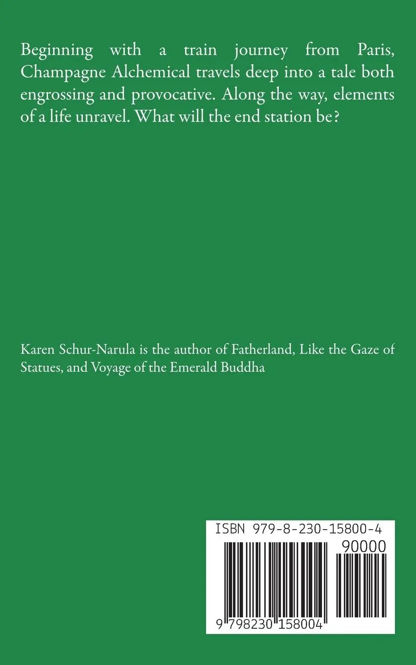 Rückseite: 9798230158004 | Champagne Alchemical | Karen Schur-Narula | Taschenbuch | Englisch