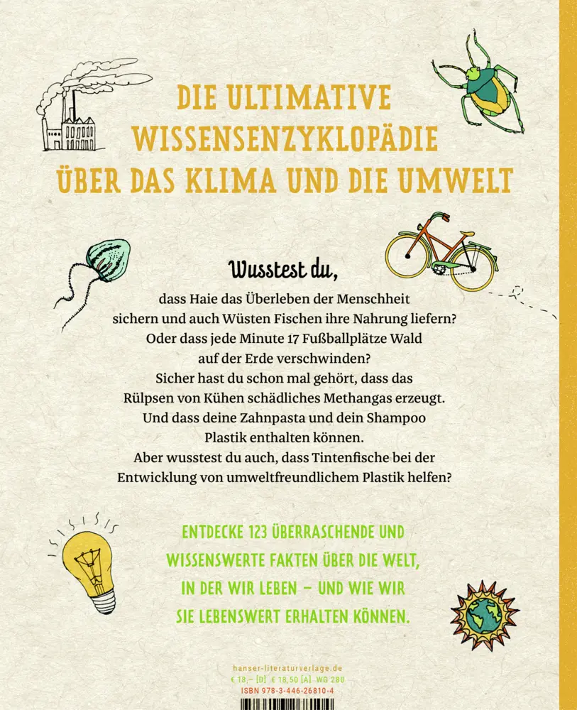 Bild: 9783446268104 | 123 superschlaue Dinge, die du über das Klima wissen musst | Masters