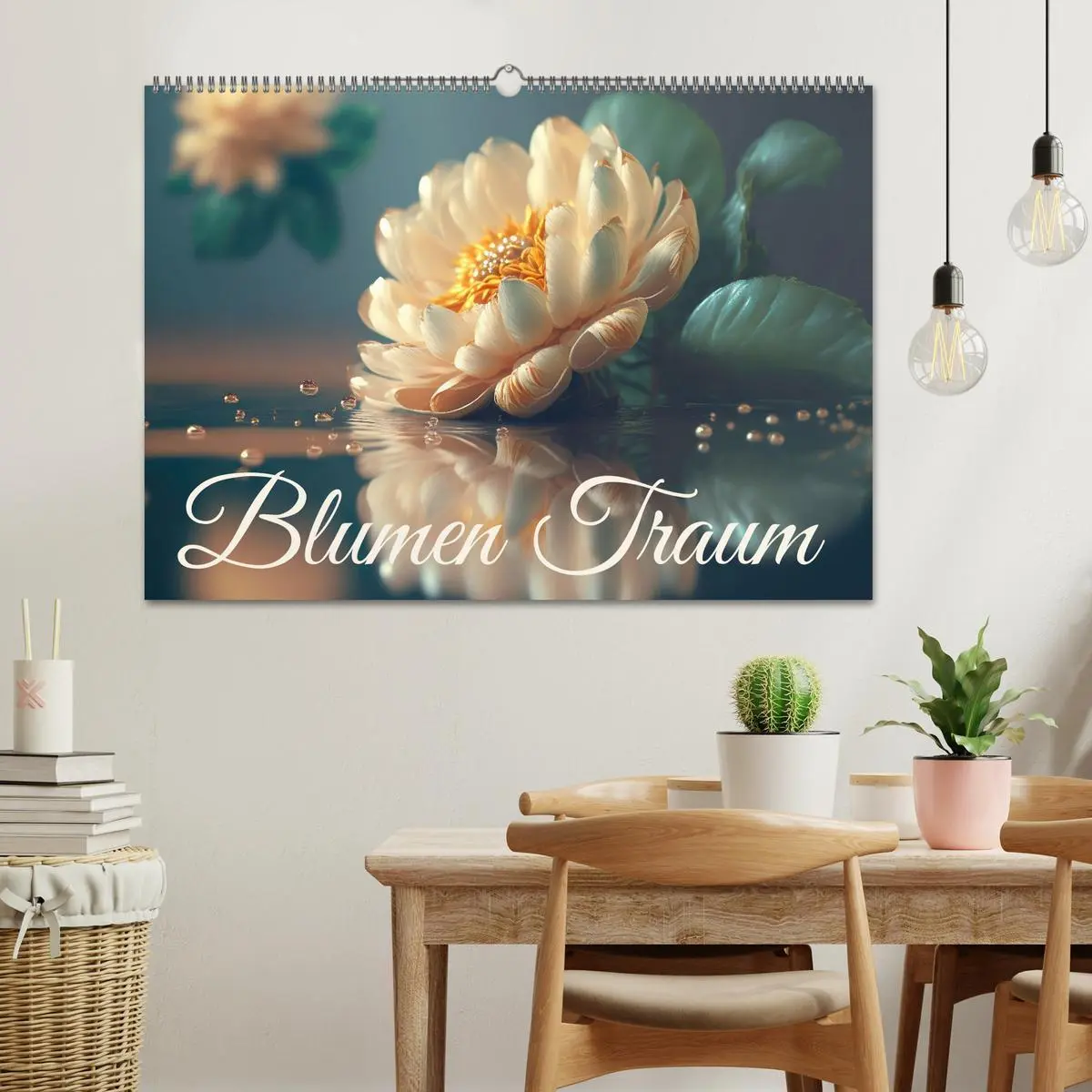 Bild: 9783457538104 | Blumen Traum (Wandkalender 2026 DIN A2 quer), CALVENDO Monatskalender