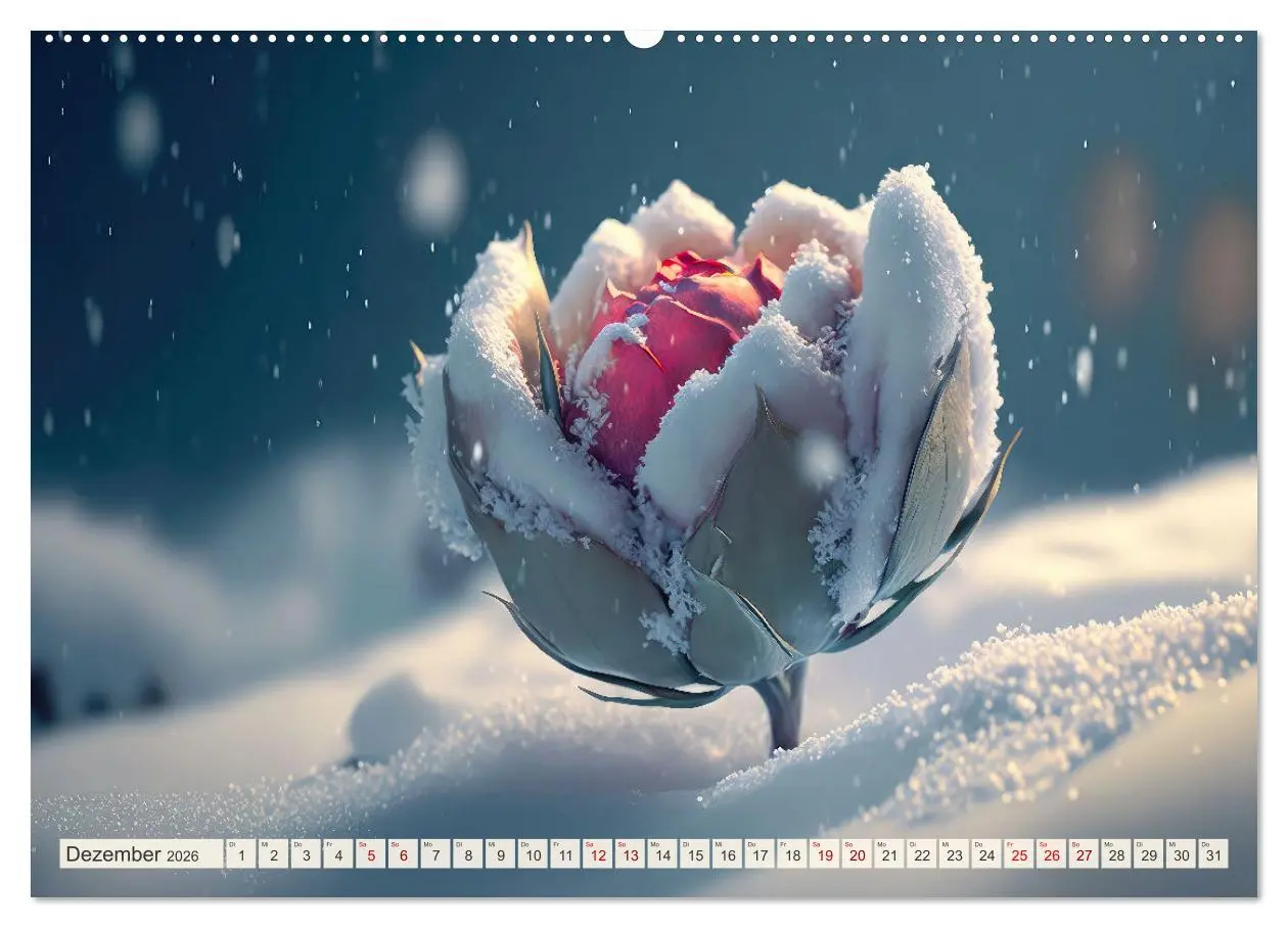 Bild: 9783457538104 | Blumen Traum (Wandkalender 2026 DIN A2 quer), CALVENDO Monatskalender