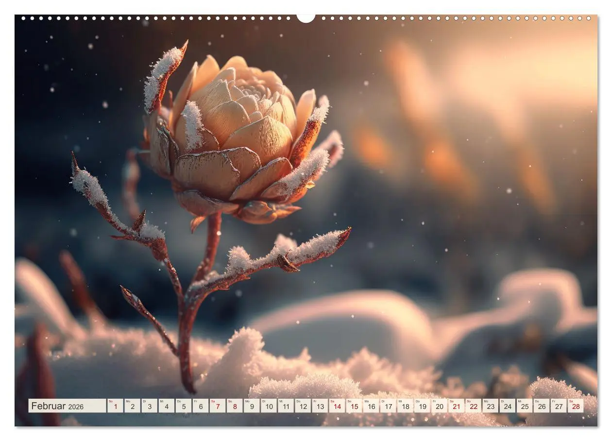 Bild: 9783457538104 | Blumen Traum (Wandkalender 2026 DIN A2 quer), CALVENDO Monatskalender