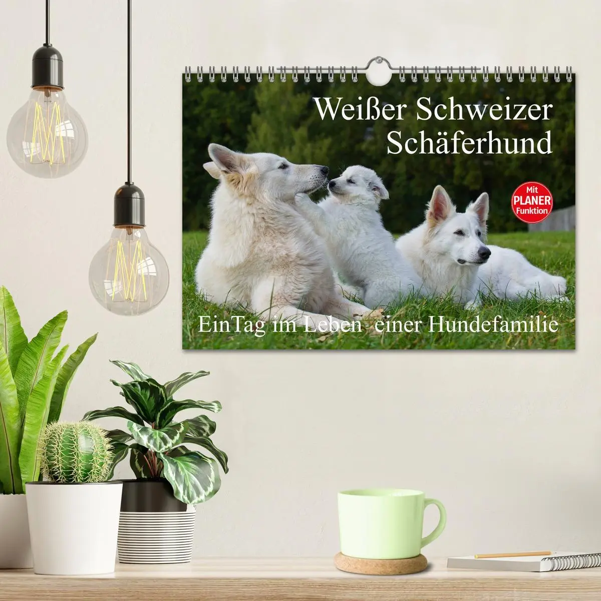 Bild: 9783516008104 | Weißer Schweizer Schäferhund - Ein Tag im Leben einer Hundefamilie...