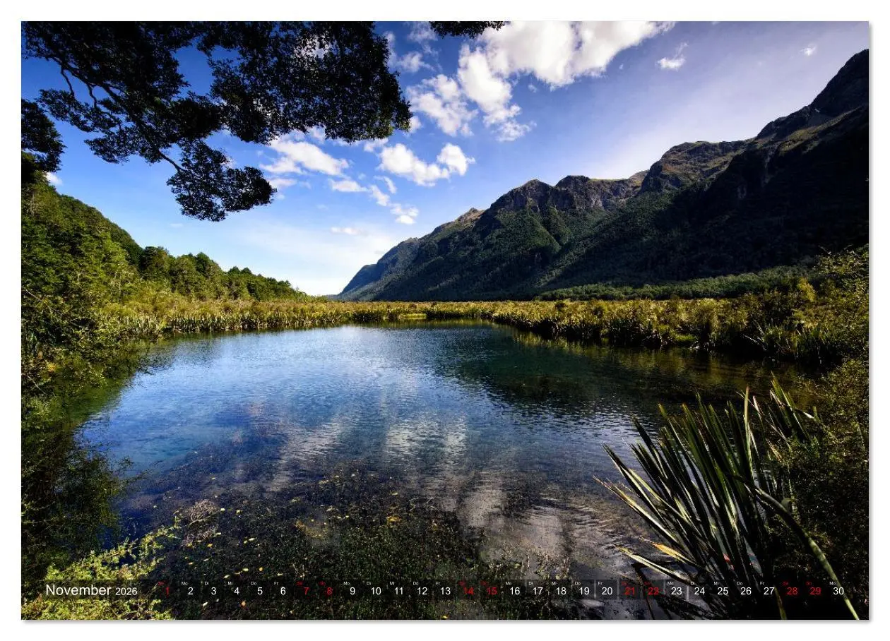 Bild: 9783516628104 | Neuseeland - Entdeckungen am Ende der Welt (Wandkalender 2026 DIN...