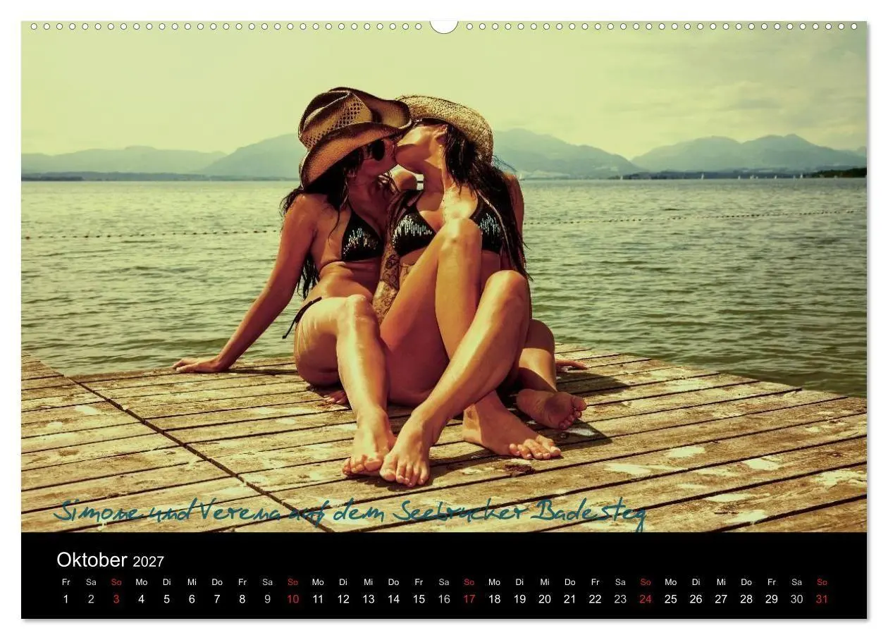 Bild: 9783594088104 | Chiemgau-Mädels (Wandkalender 2027 DIN A2 quer), CALVENDO...