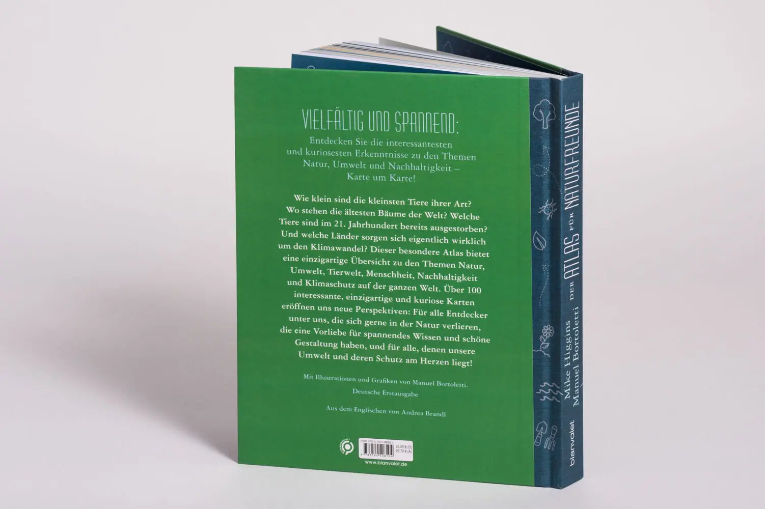 Bild: 9783764508104 | Der Atlas für Naturfreunde | Mike Higgins | Buch | XIV | Deutsch