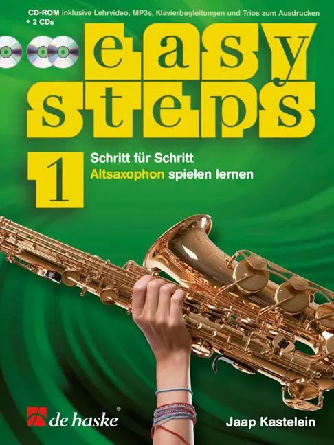 Cover: 9790035228104 | Easy Steps 1 Altsaxophon | Jaap Kastelein | Taschenbuch | Easy Steps 1