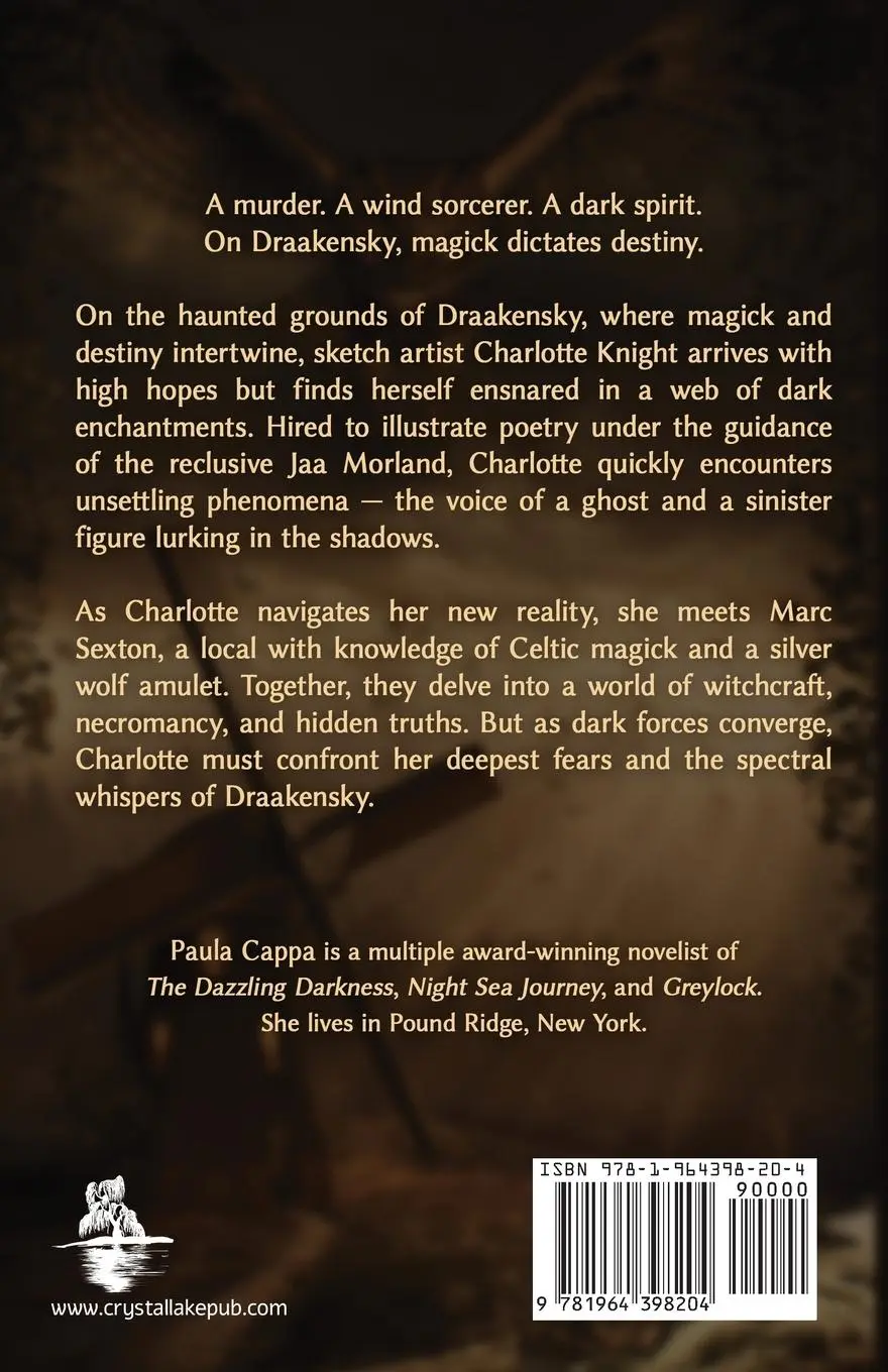 Rückseite: 9781964398204 | Draakensky | A Supernatural Tale of Magick and Romance | Paula Cappa