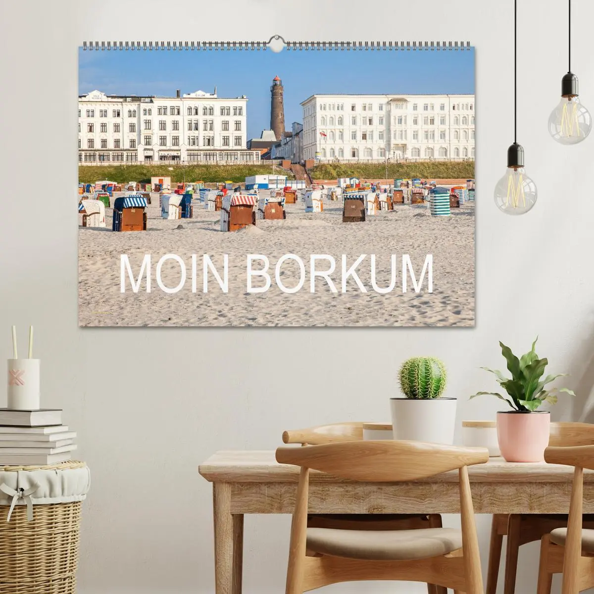 Bild: 9783457458204 | Moin Borkum (Wandkalender 2026 DIN A2 quer), CALVENDO Monatskalender