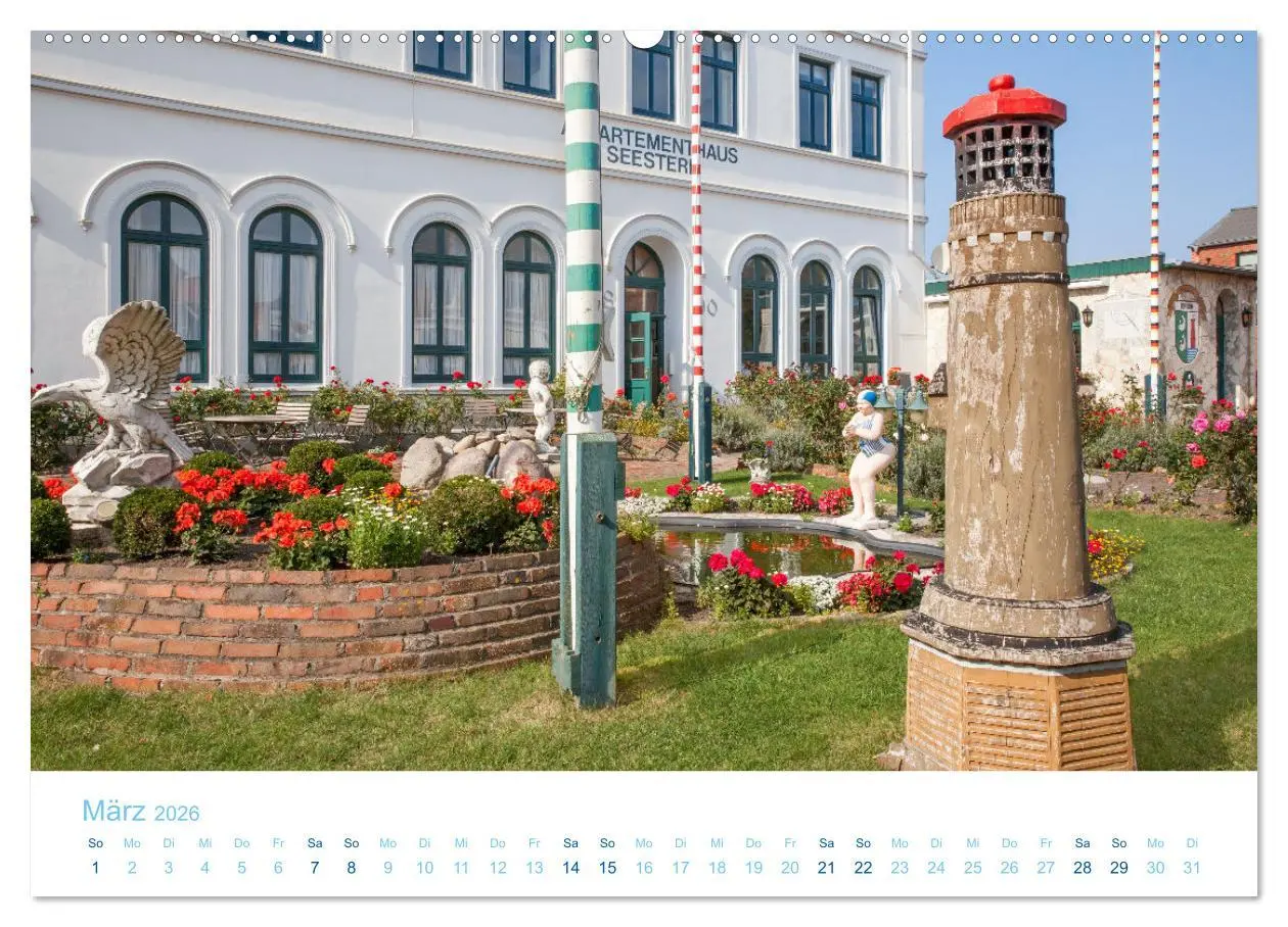 Bild: 9783457458204 | Moin Borkum (Wandkalender 2026 DIN A2 quer), CALVENDO Monatskalender