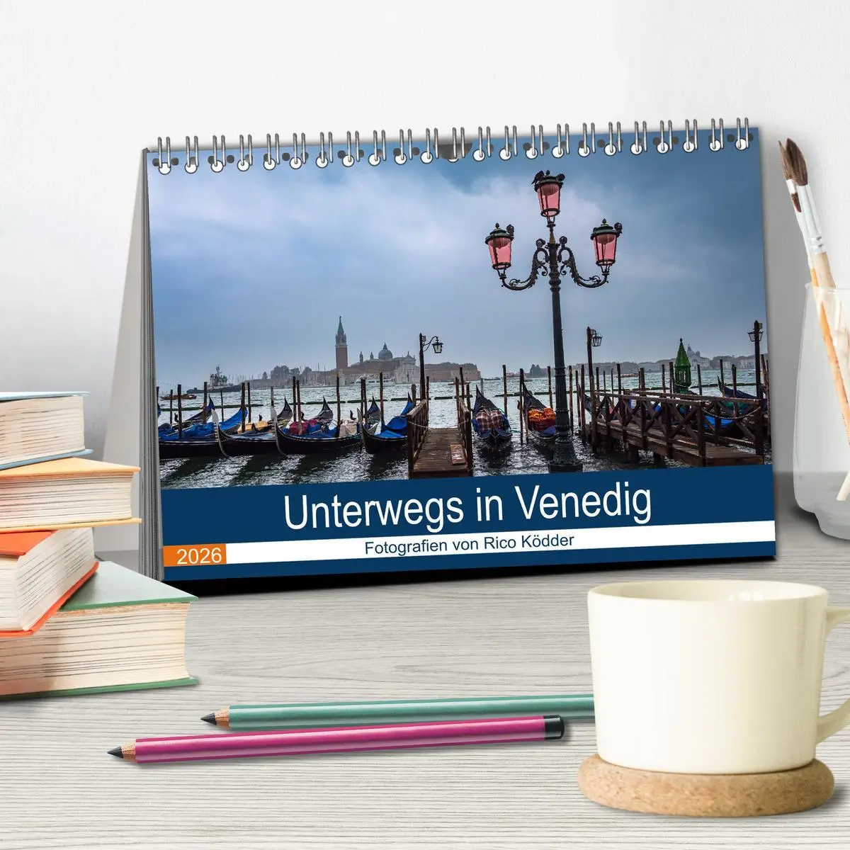 Bild: 9783457698204 | Unterwegs in Venedig (Tischkalender 2026 DIN A5 quer), CALVENDO...