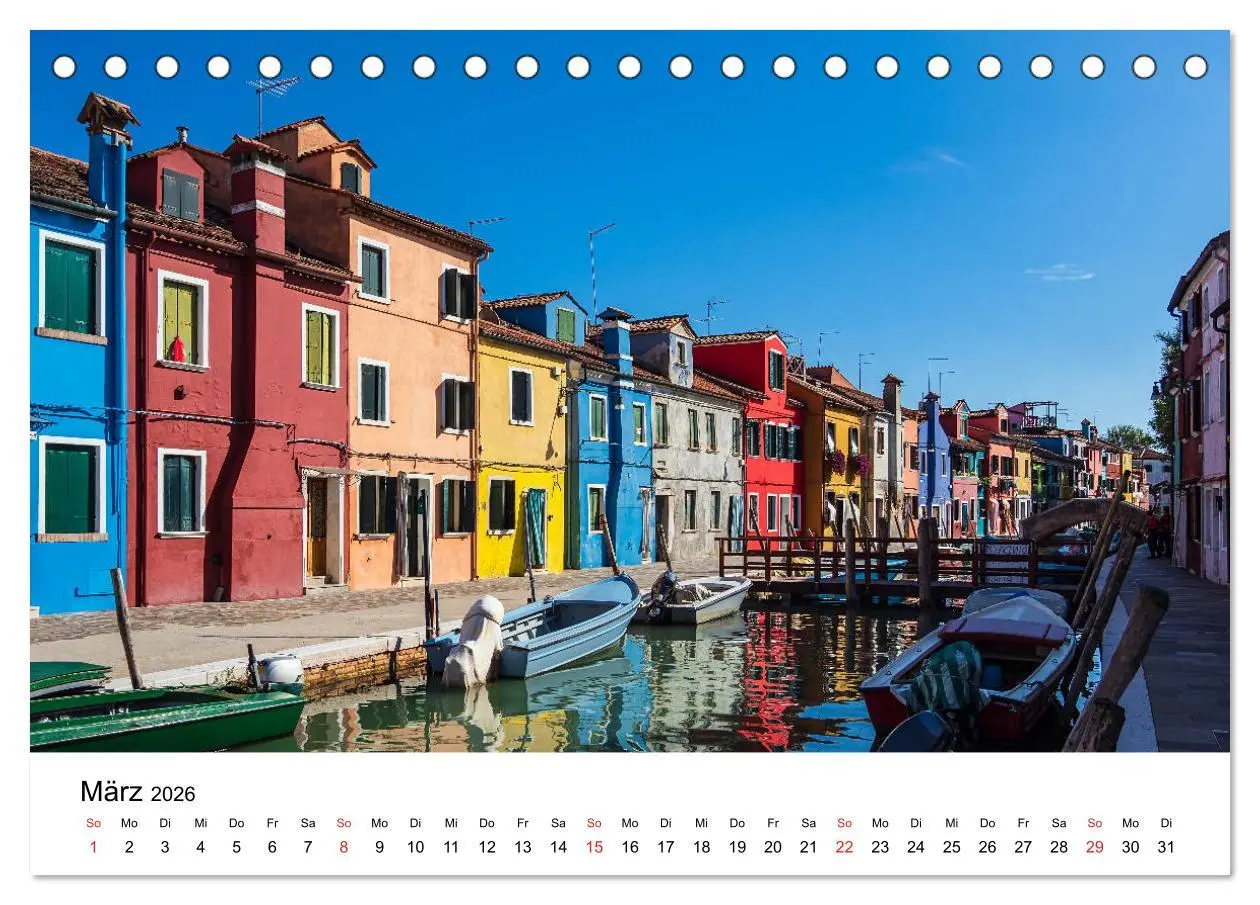 Bild: 9783457698204 | Unterwegs in Venedig (Tischkalender 2026 DIN A5 quer), CALVENDO...