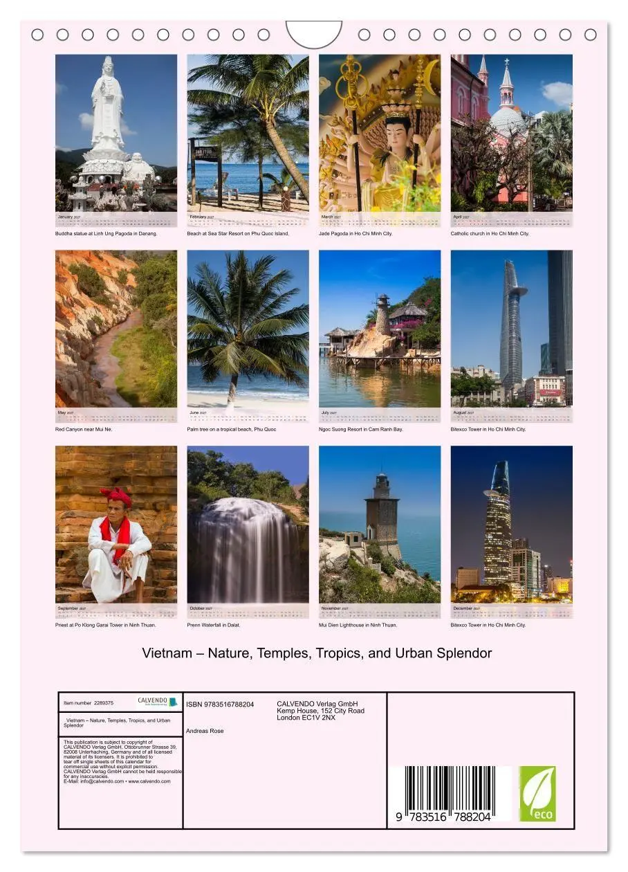 Bild: 9783516788204 | Vietnam - Nature, Temples, Tropics, and Urban Splendor (Wall...