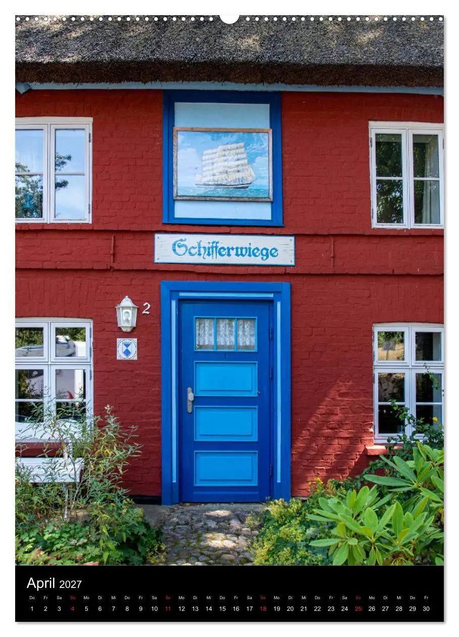 Bild: 9783569638204 | Darßer Türen (Wandkalender 2027 DIN A2 hoch), CALVENDO Monatskalender