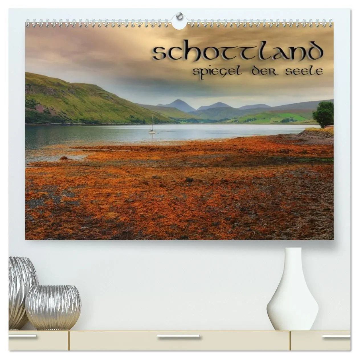 Cover: 9783594218204 | Schottland - Spiegel der Seele (hochwertiger Premium Wandkalender...