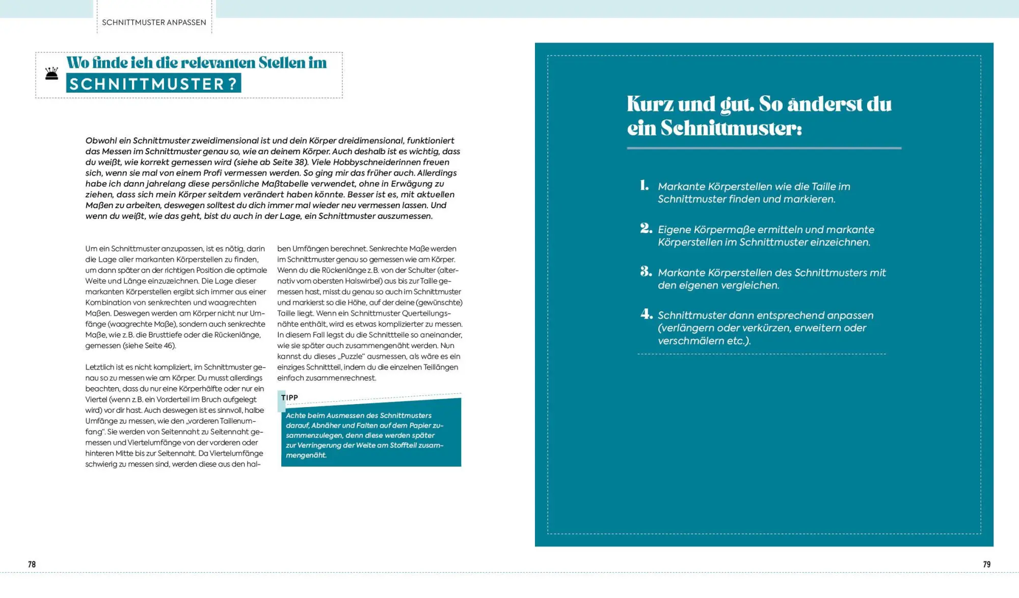 Bild: 9783745928204 | Passt perfekt - Schnittmuster an die eigene Körperform anpassen | Buch
