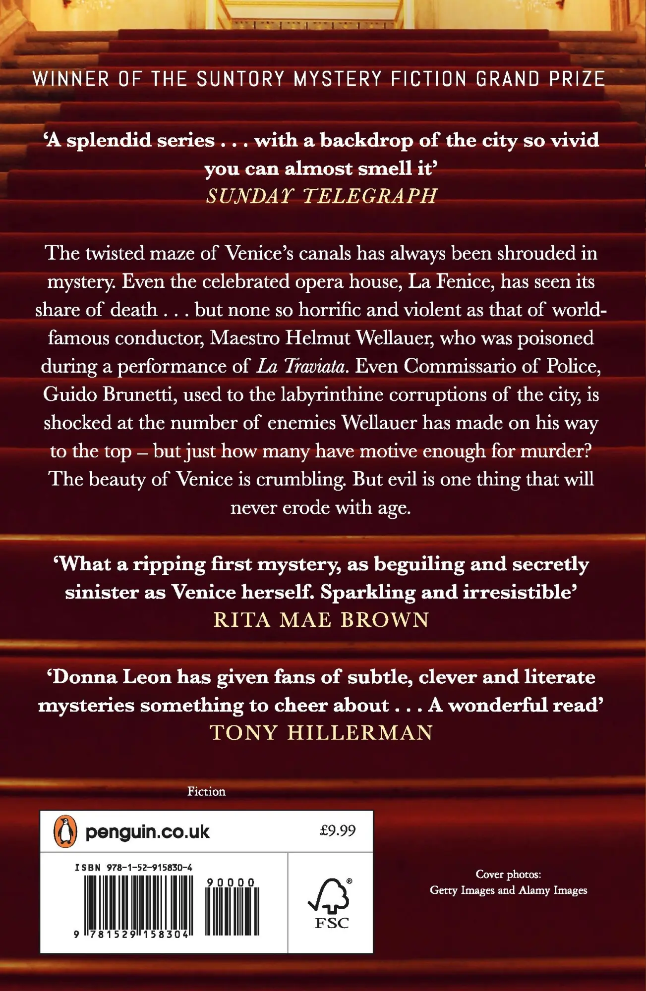 Rückseite: 9781529158304 | Death at La Fenice | Donna Leon | Taschenbuch | 340 S. | Englisch