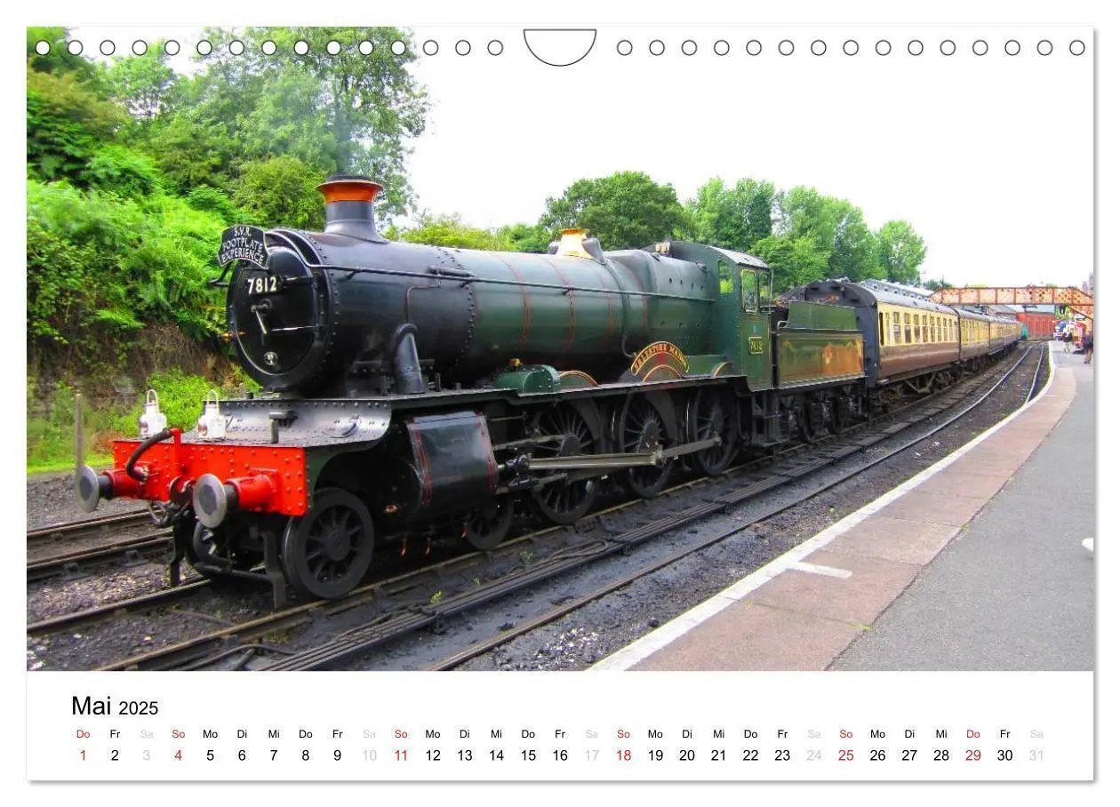 Bild: 9783435668304 | Nostalgische Eisenbahnen Englands (Wandkalender 2025 DIN A4 quer),...
