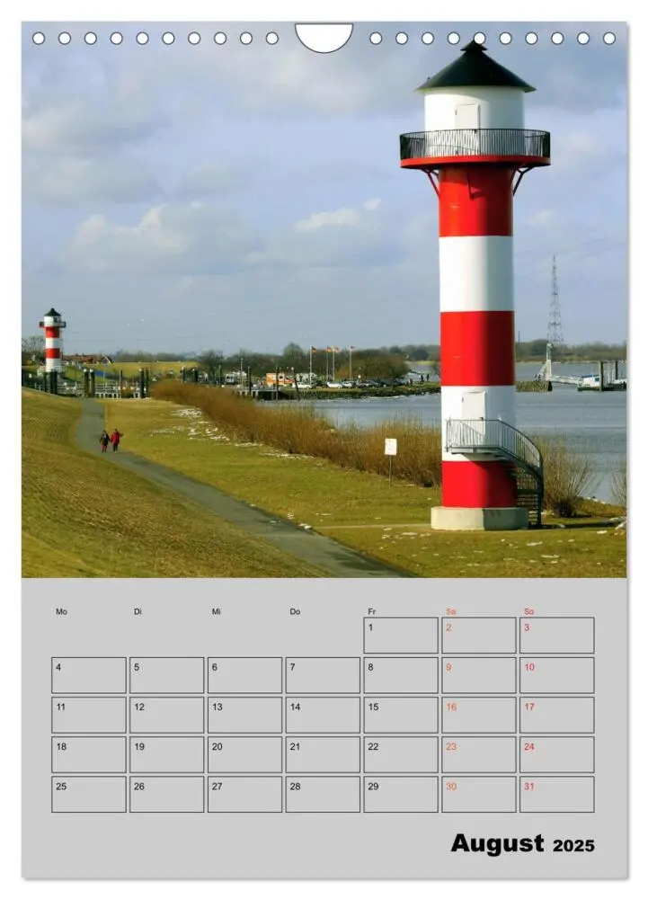 Bild: 9783435978304 | Attraktive Leuchttürme (Wandkalender 2025 DIN A4 hoch), CALVENDO...