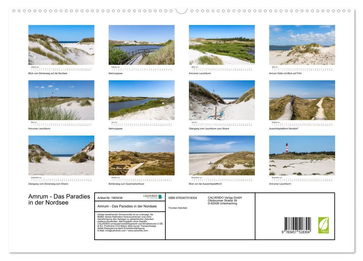 Bild: 9783457518304 | Amrum - Das Paradies in der Nordsee (hochwertiger Premium...