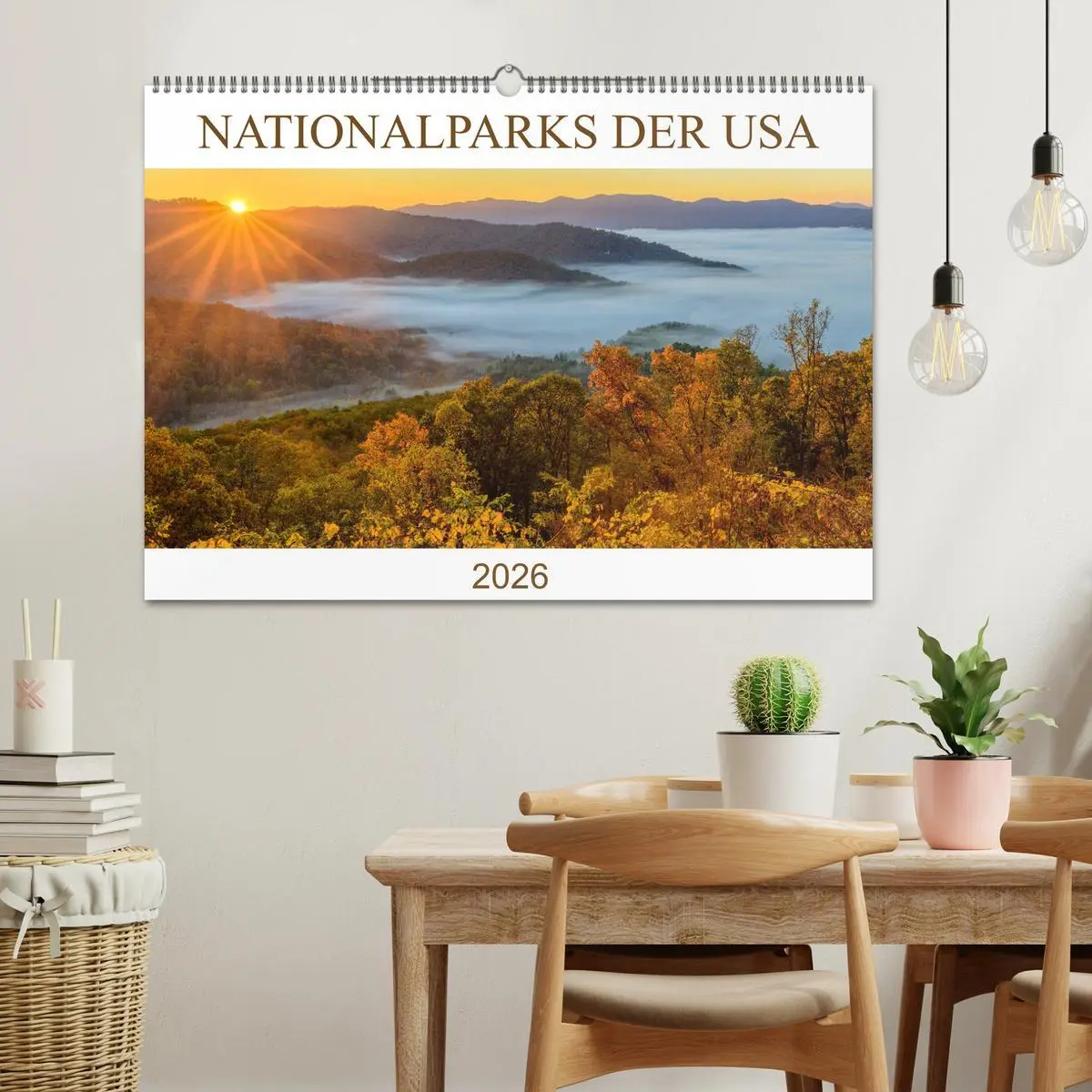 Bild: 9783457688304 | Nationalparks der USA (Wandkalender 2026 DIN A2 quer), CALVENDO...
