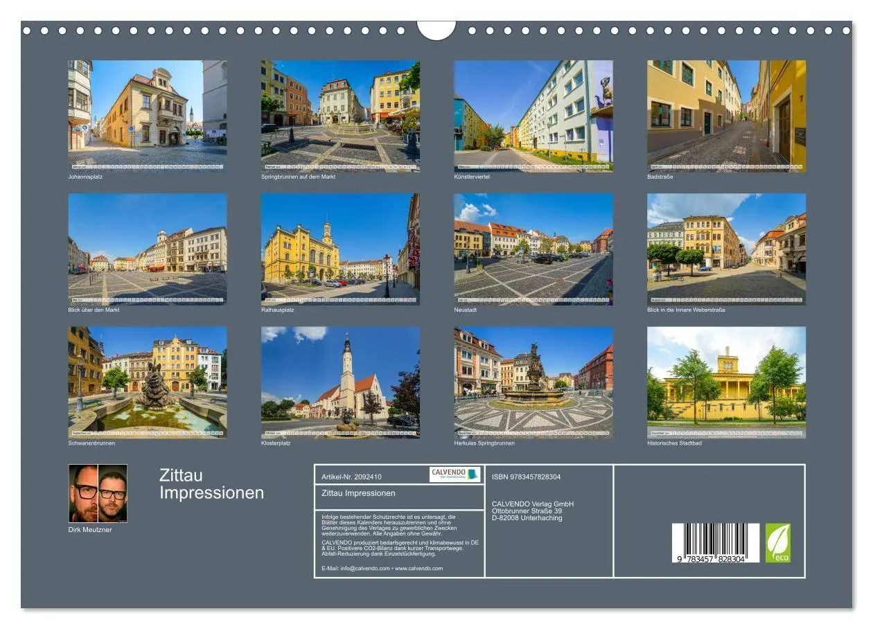 Bild: 9783457828304 | Zittau Impressionen (Wandkalender 2026 DIN A3 quer), CALVENDO...