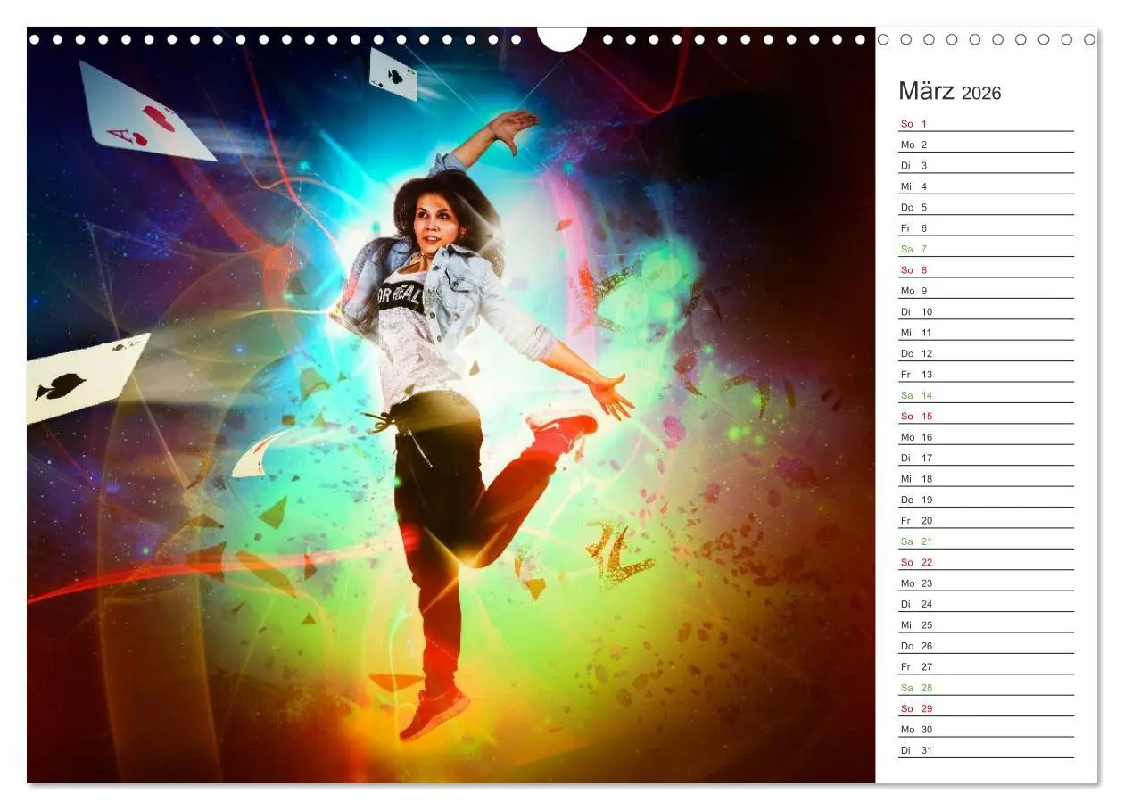 Bild: 9783457998304 | HipHopDance (Wandkalender 2026 DIN A3 quer), CALVENDO Monatskalender