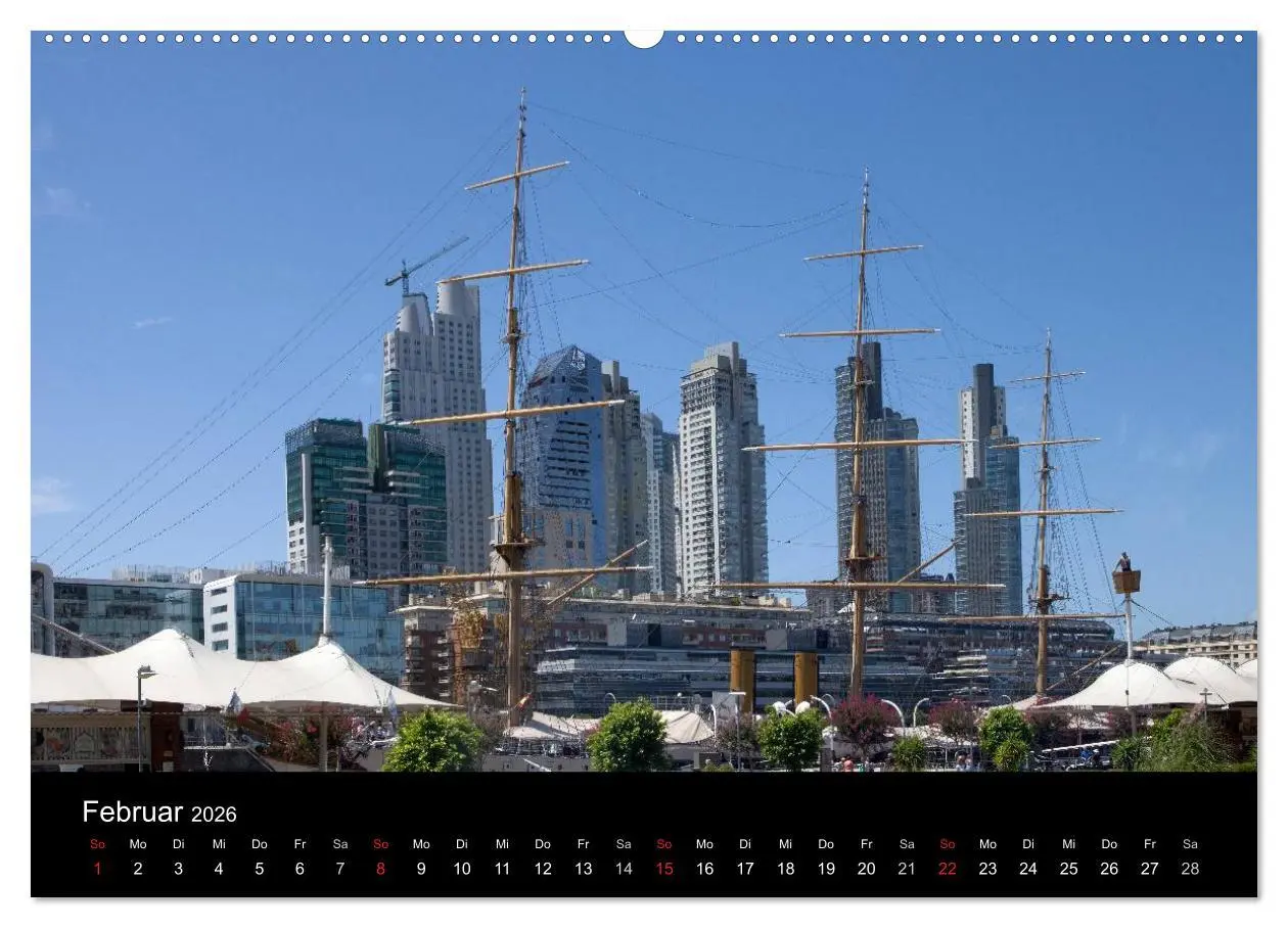 Bild: 9783516088304 | Buenos Aires (Wandkalender 2026 DIN A2 quer), CALVENDO Monatskalender