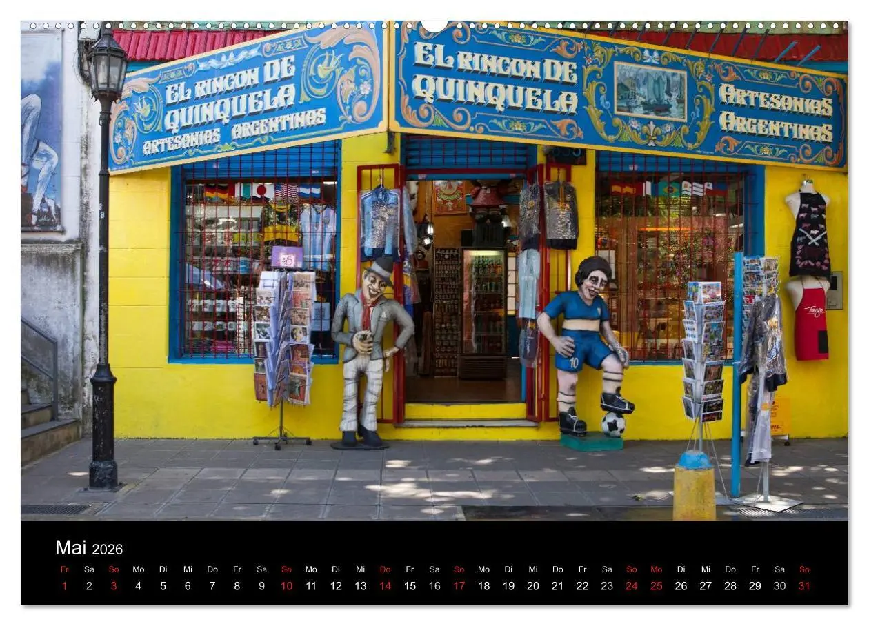 Bild: 9783516088304 | Buenos Aires (Wandkalender 2026 DIN A2 quer), CALVENDO Monatskalender