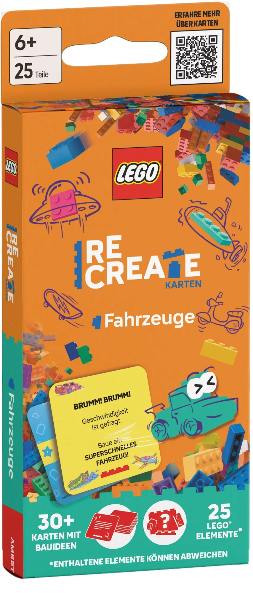 Cover: 9788325348304 | LEGO® Books - ReCreate Karten - Fahrzeuge | Taschenbuch | 31 S. | 2026