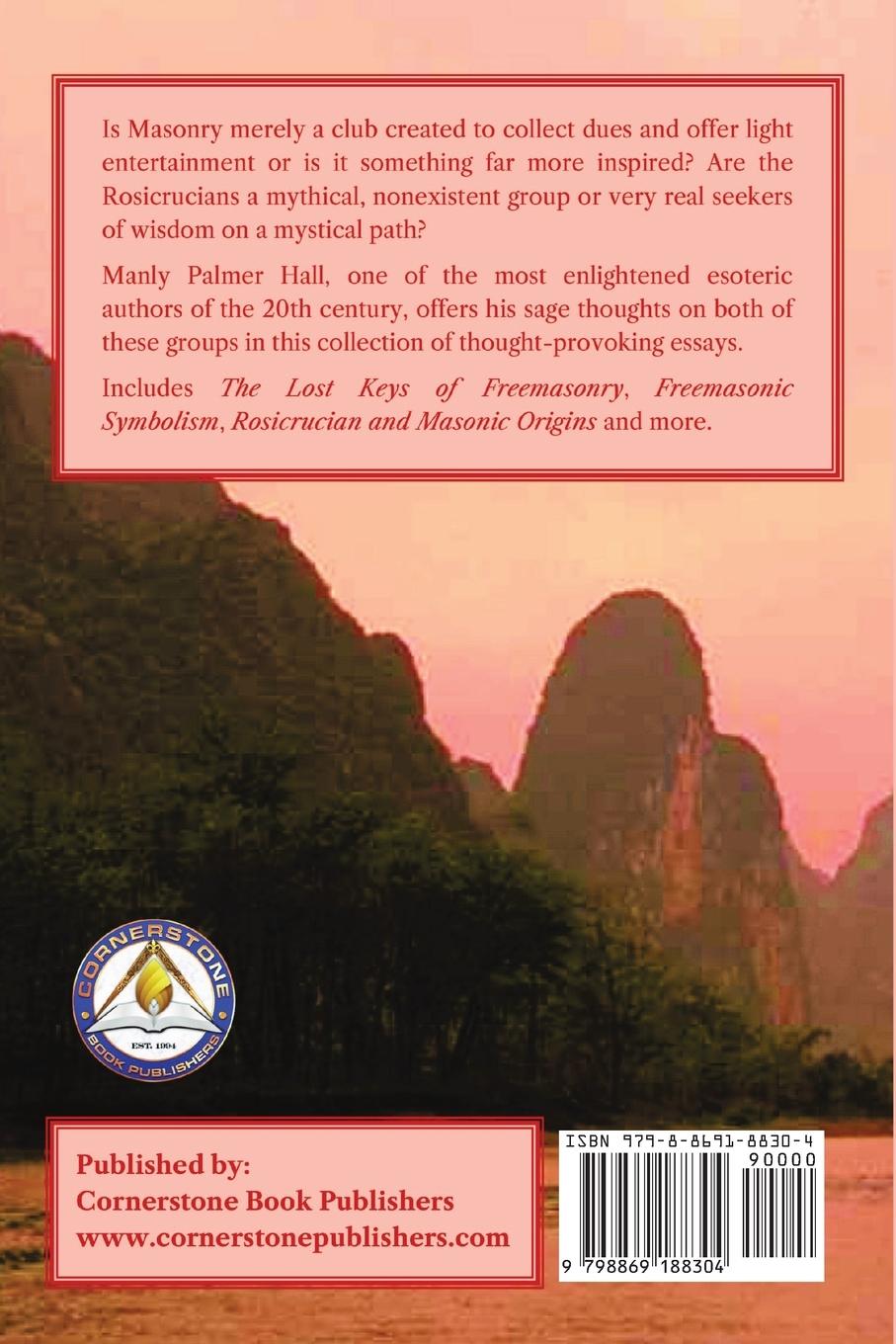 Rückseite: 9798869188304 | Freemasons and Rosicrucians - The Enlightened | Manly P. Hall | Buch