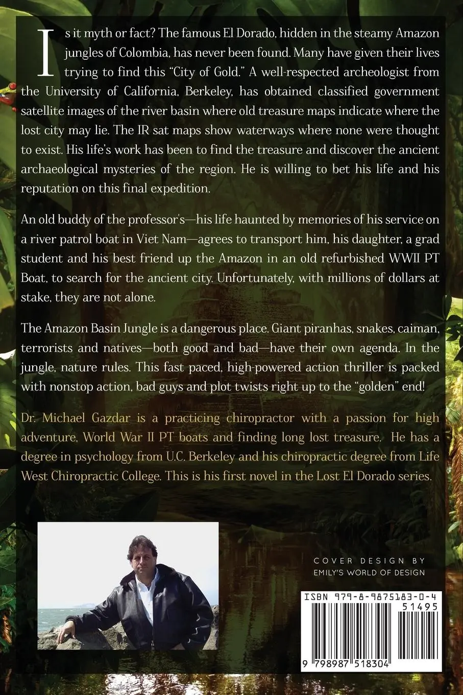 Rückseite: 9798987518304 | The Lost El Dorado | W. Michael Gazdar | Taschenbuch | Englisch | 2023