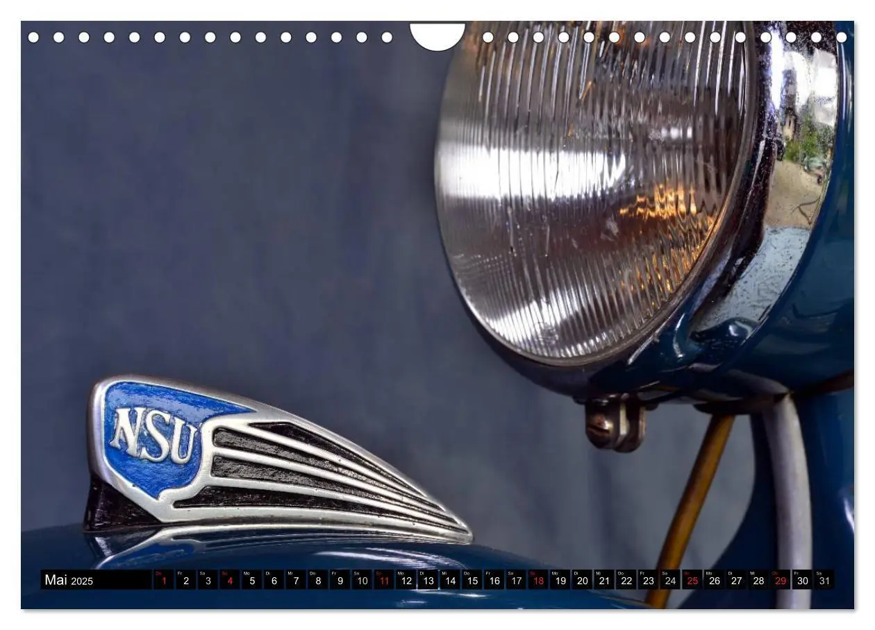 Bild: 9783435728404 | NSU Supermax (Wandkalender 2025 DIN A4 quer), CALVENDO Monatskalender