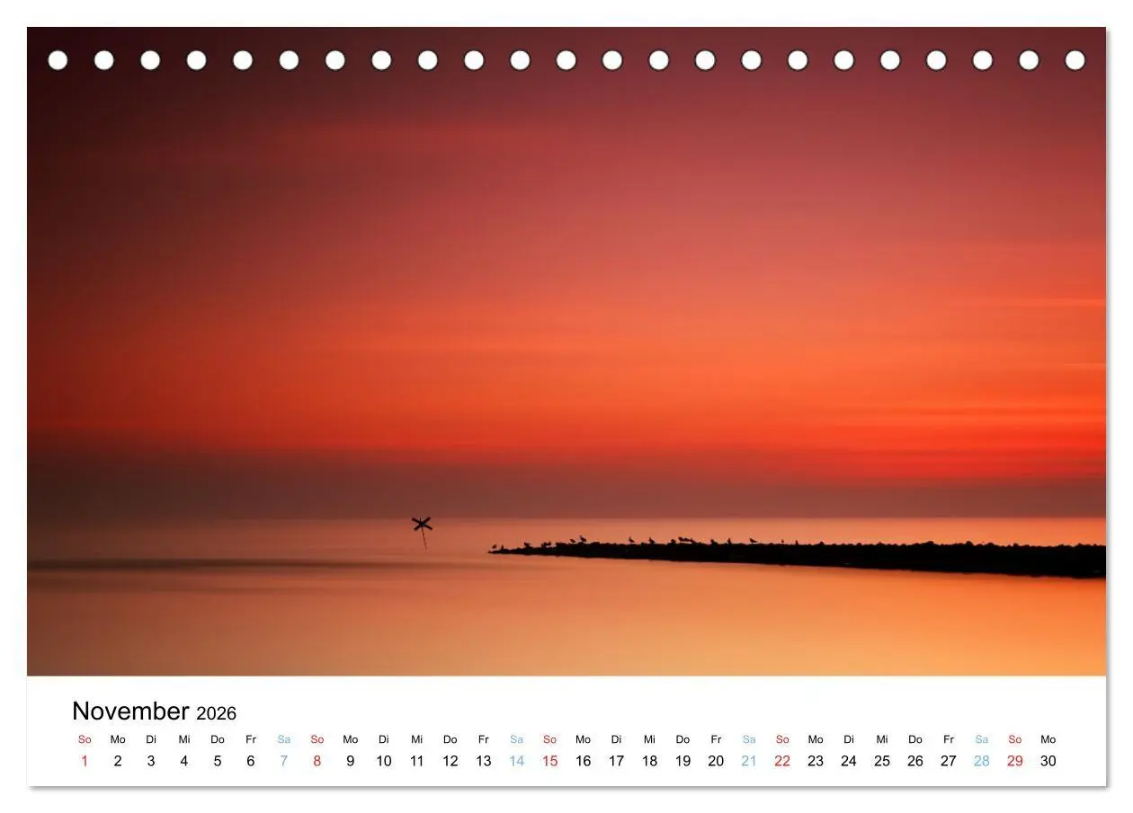 Bild: 9783457438404 | Büsum - Urlaub an der Nordsee (Tischkalender 2026 DIN A5 quer),...