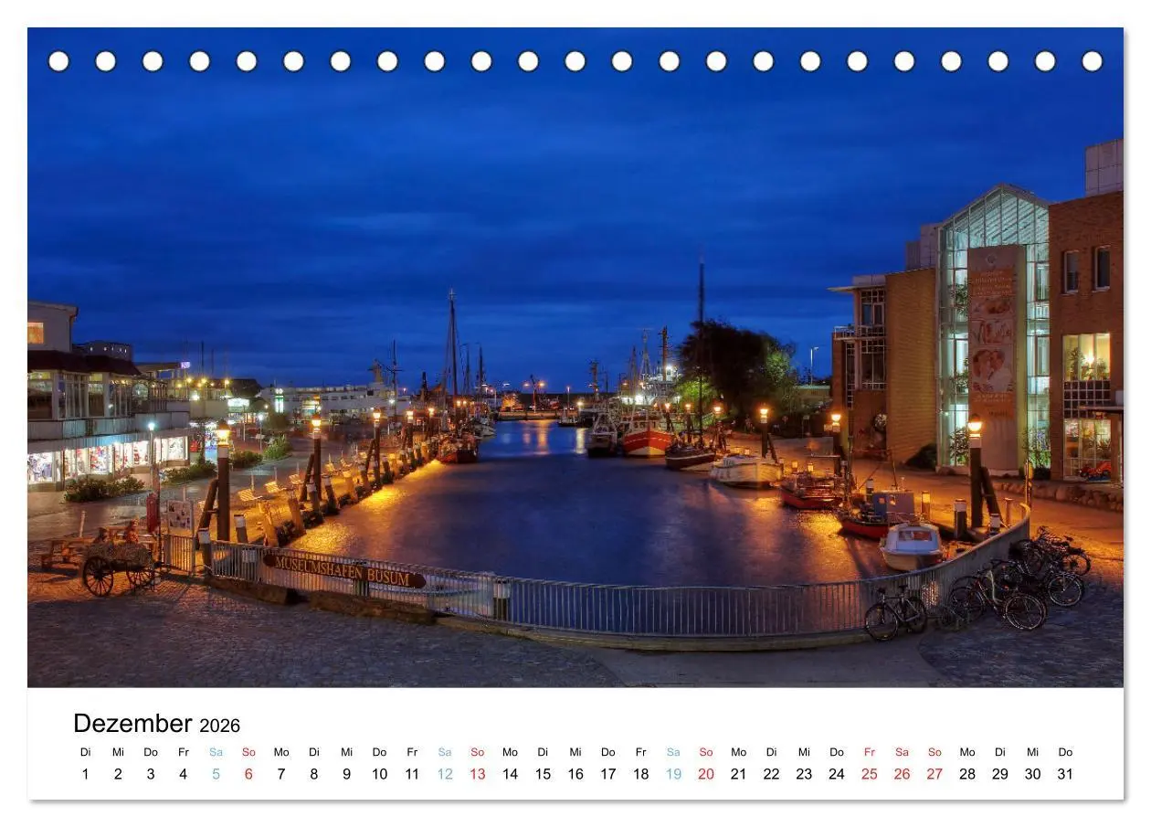 Bild: 9783457438404 | Büsum - Urlaub an der Nordsee (Tischkalender 2026 DIN A5 quer),...