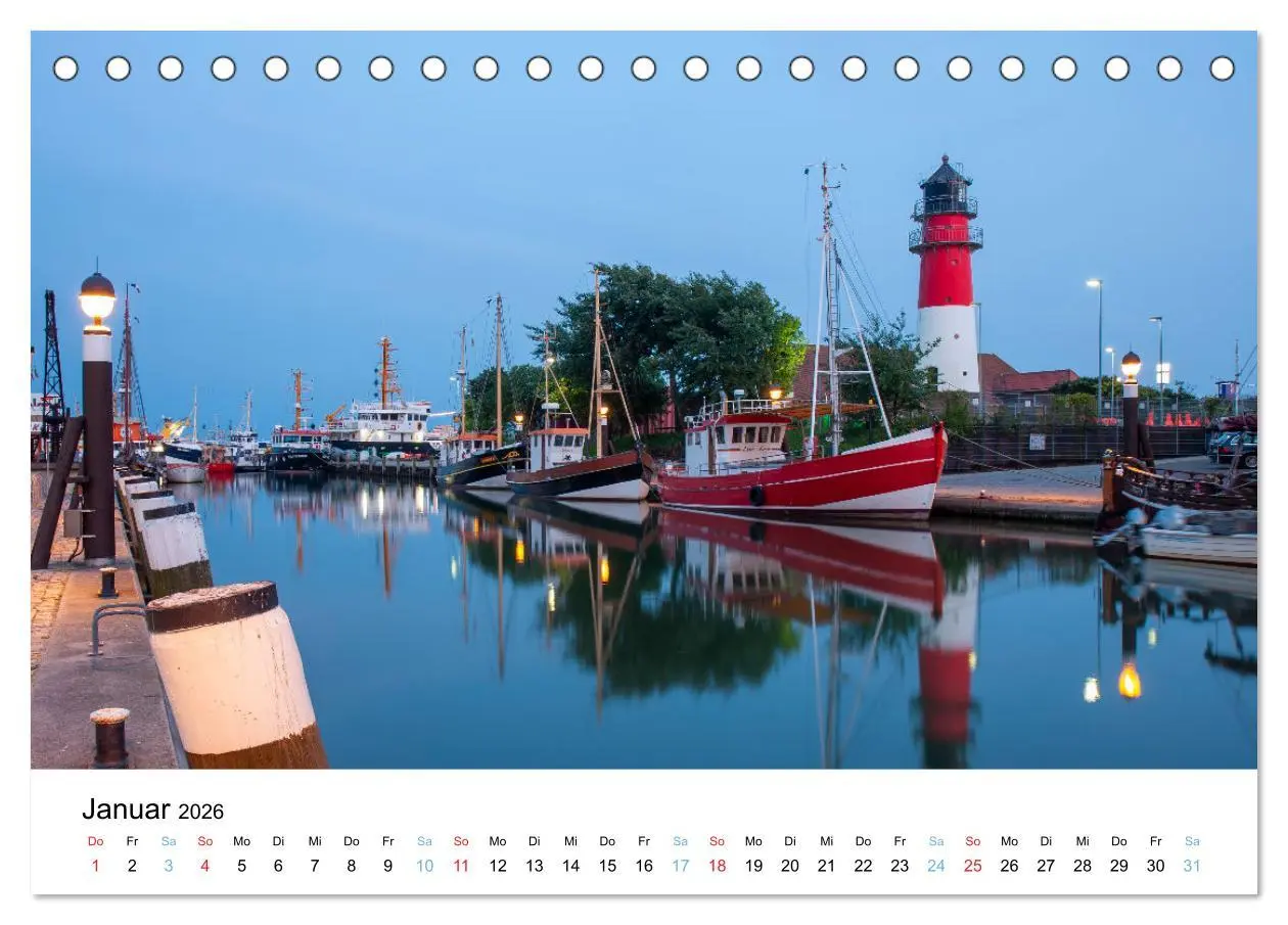 Bild: 9783457438404 | Büsum - Urlaub an der Nordsee (Tischkalender 2026 DIN A5 quer),...