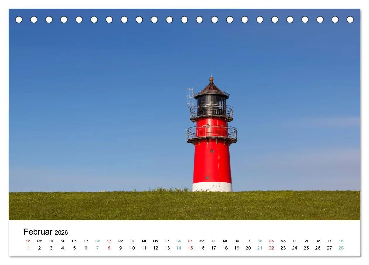 Bild: 9783457438404 | Büsum - Urlaub an der Nordsee (Tischkalender 2026 DIN A5 quer),...