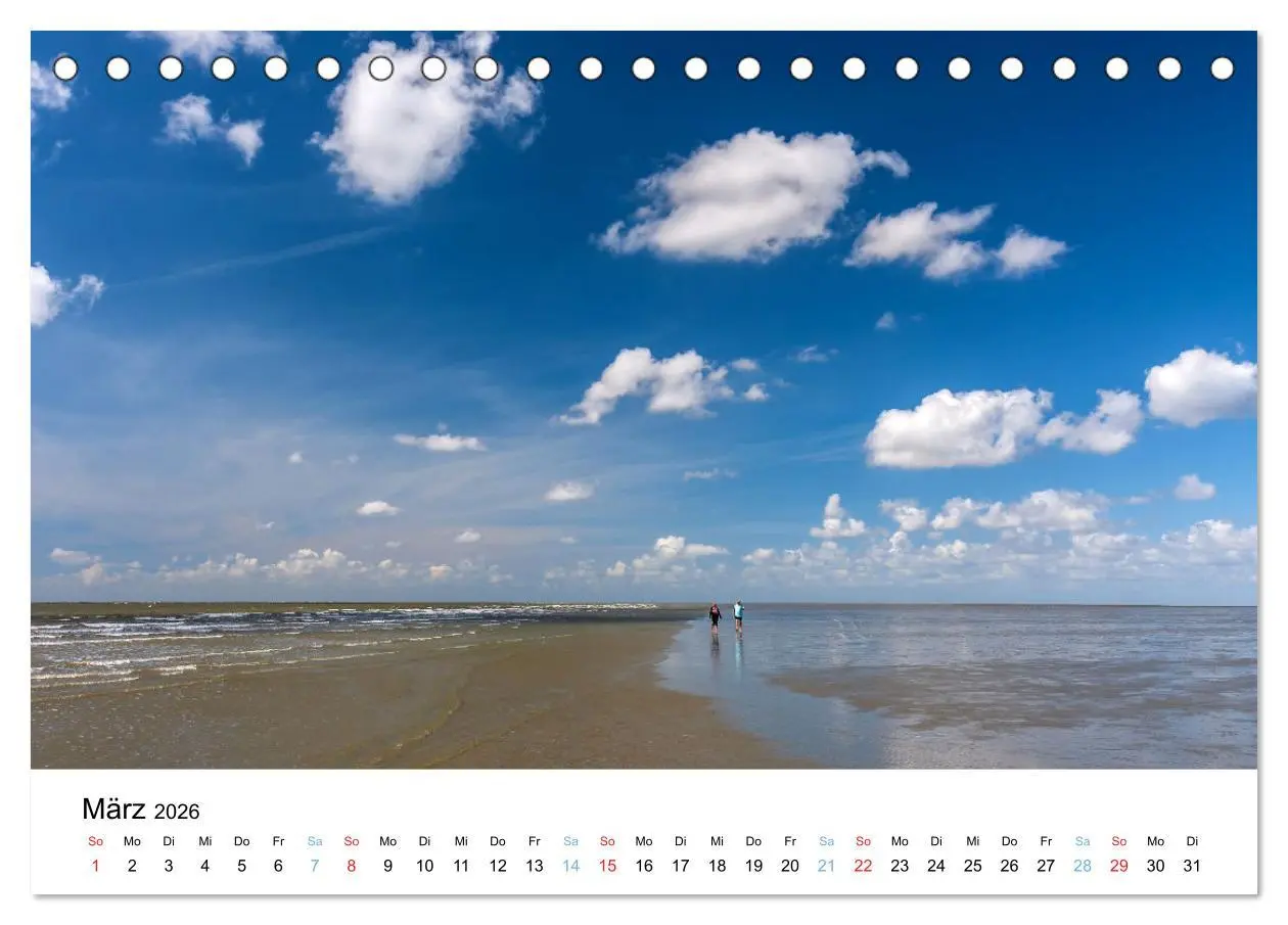 Bild: 9783457438404 | Büsum - Urlaub an der Nordsee (Tischkalender 2026 DIN A5 quer),...