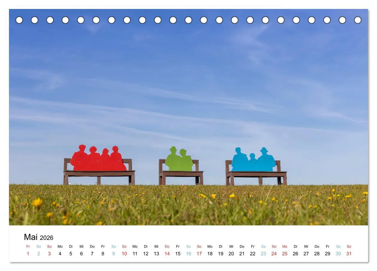 Bild: 9783457438404 | Büsum - Urlaub an der Nordsee (Tischkalender 2026 DIN A5 quer),...