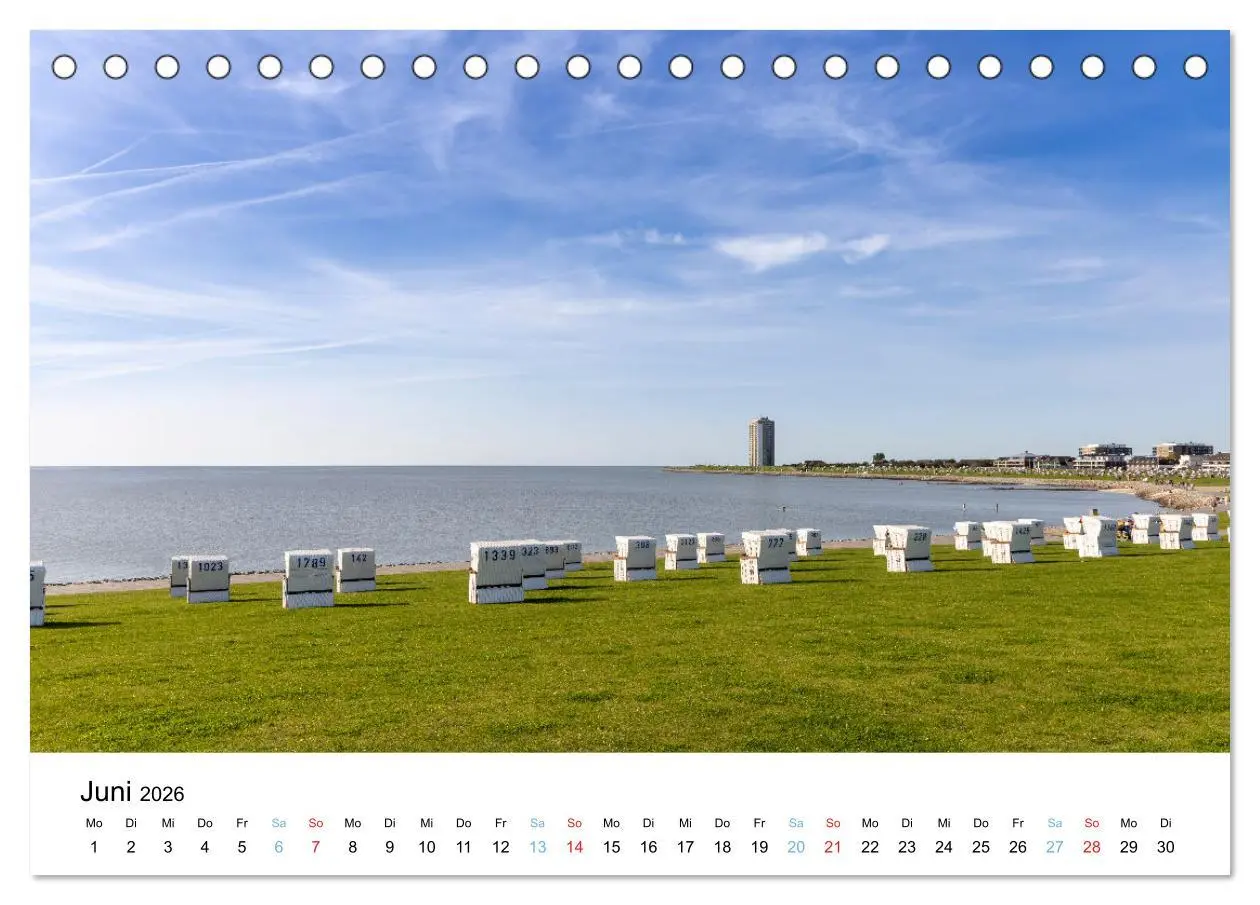 Bild: 9783457438404 | Büsum - Urlaub an der Nordsee (Tischkalender 2026 DIN A5 quer),...