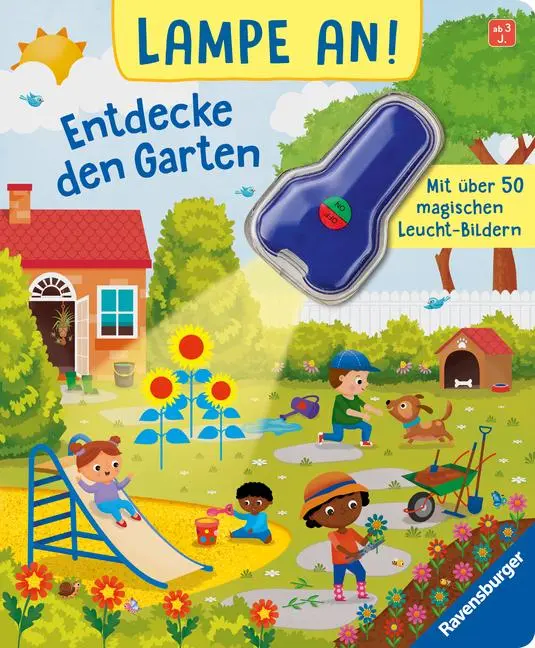 Cover: 9783473418404 | Lampe an! Entdecke den Garten | Ines Foje | Buch | 10 S. | Deutsch