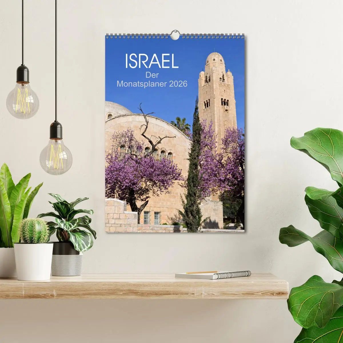 Bild: 9783516388404 | Israel - Der Monatsplaner 2026 (Wandkalender 2026 DIN A3 hoch),...