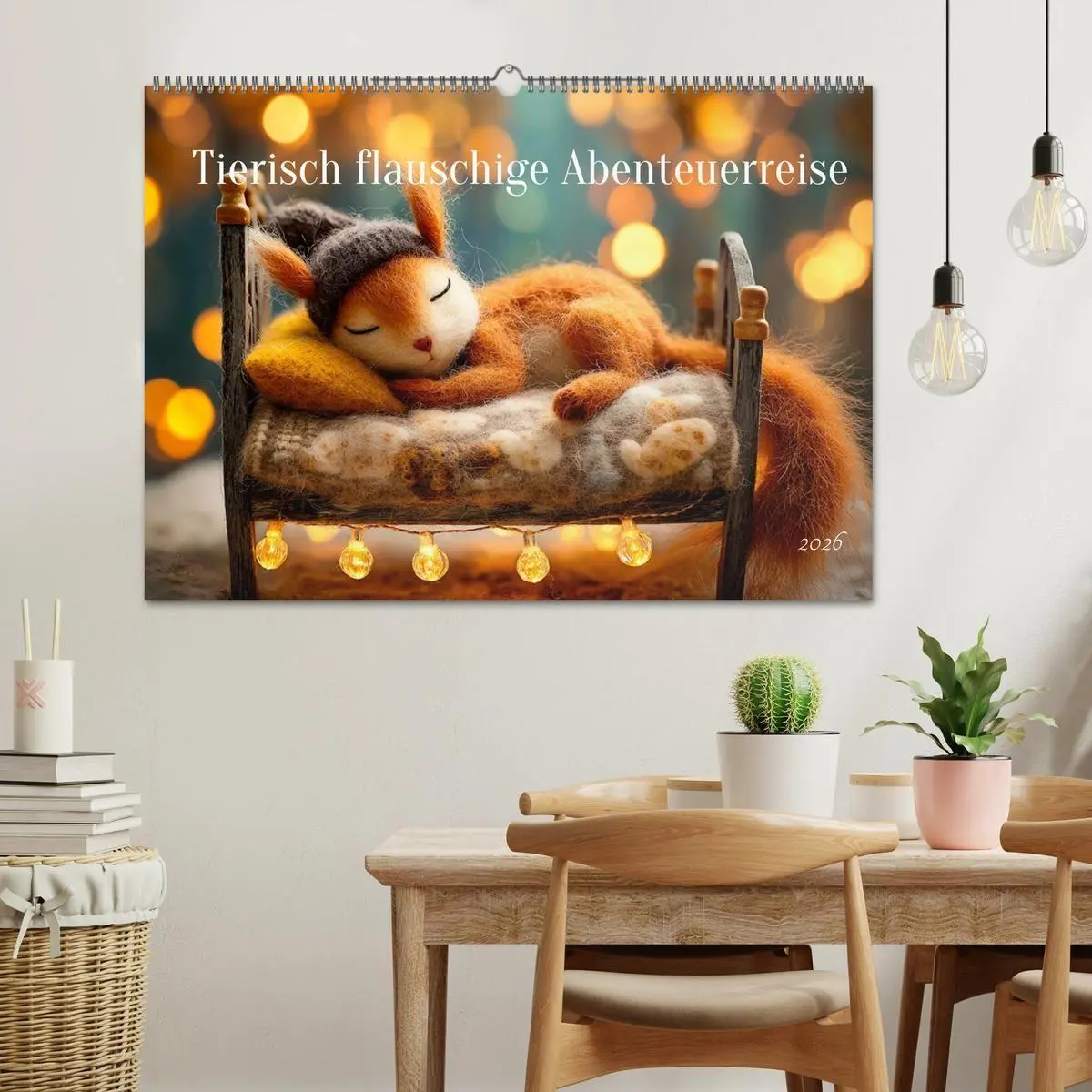 Bild: 9783516698404 | Tierisch flauschige Abenteuerreise (Wandkalender 2026 DIN A2 quer),...
